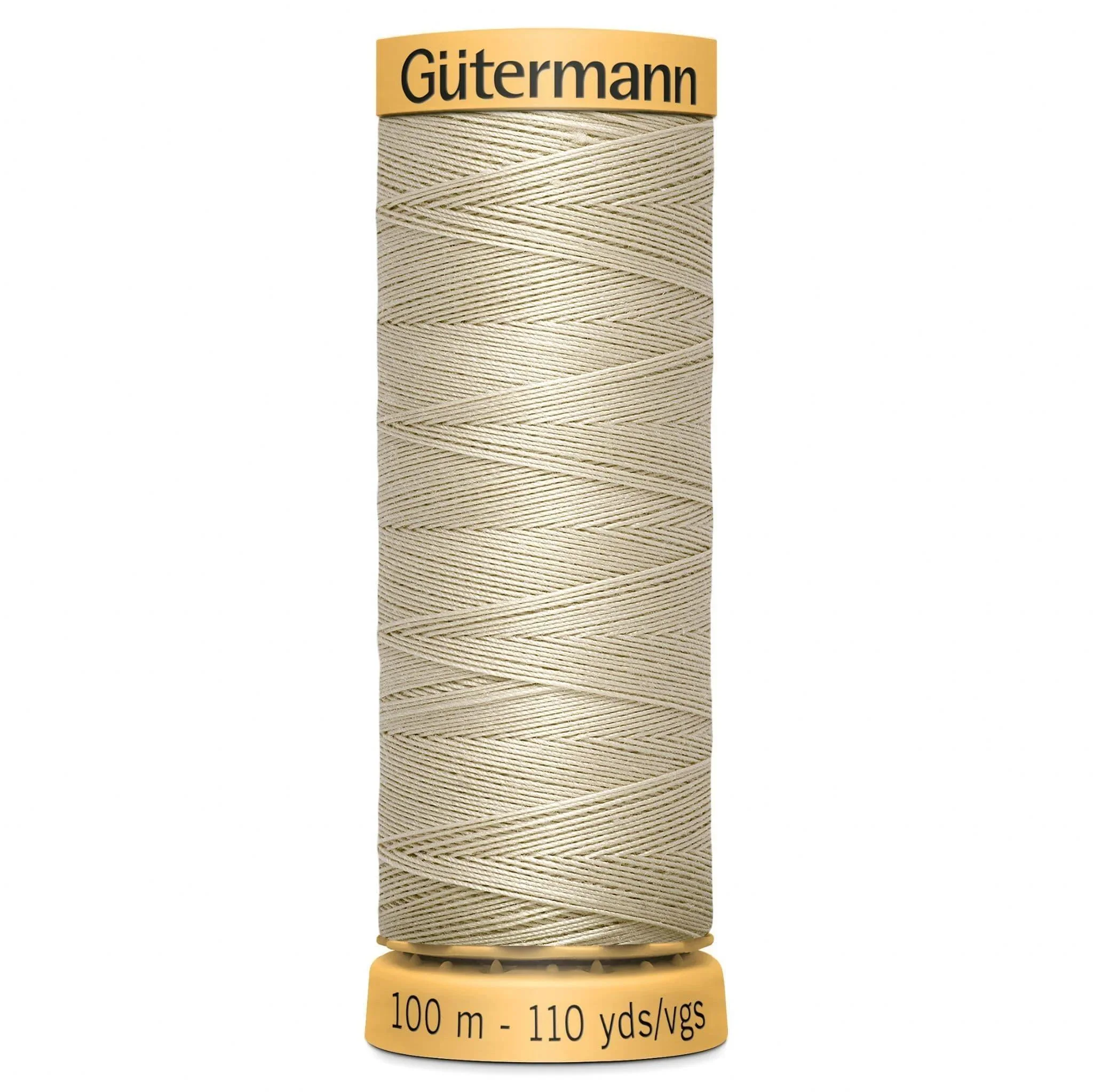 718 Gutermann Natural Cotton Thread 100m - Pale Beige