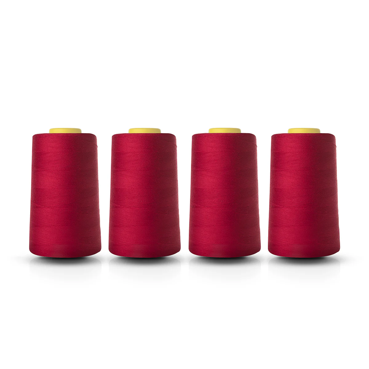 Overlocking Thread x 4 Red